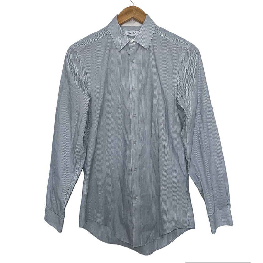 Calvin Klein Steel+ Striped Dress Shirt